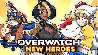 These NEW Overwatch Heroes are INSANE...
