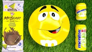 Sweet Chocolate ASMR Tapping Unpacking ASMR with M&M’s