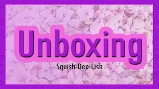Super fun unboxing of a Squish Dee Lish