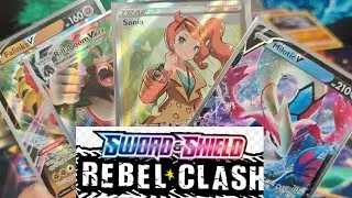 POKEMON REBEL CLASH BOOSTER BOX OPENING!!