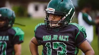Aiea Jr. Ali&rsquo;i vs La&rsquo;ie Red Raiders 🏈 #jralii #jps #10U