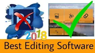 WonderShare Fotophire !! Best Edited Software 2018 !! Like Photoshop!!