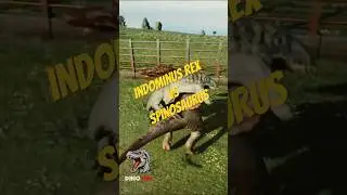 Indominus Rex vs Spinosaurus | #dinosaur #dino #jurassicpark #jurassicworld #jurassicworldevolution2