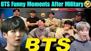 BTS Most Funny Moments After Military 🤣 BTS Cute Moments Caught on Camera 📸 Taekook Forgot Camera 🤣