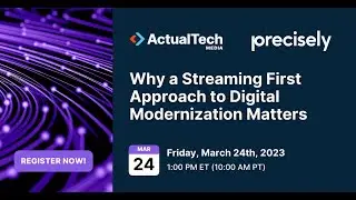Why a Streaming First Approach to Digital Modernization Matters