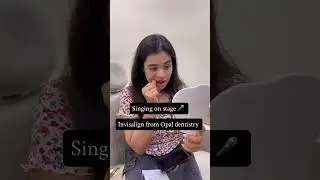 Singer Srinisha Jayaseelan starts Invisalign at Opal dentistry by Dr.Kirubaharan #invisalign