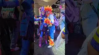 Galacta & Human Torch #sdcc  #comiccon #marvel #marvelcomics #fantasticfour #sdcc2025 #cosplay #fyp