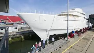 Строительство яхты .Yacht construction