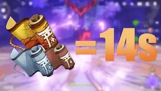 (WORLD RECORD) Violet Court 14s Speedrun | Genshin Impact