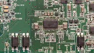 Замена микросхемы усилителя мощности звука на базе домофона Panasonic Attune II WX-CC411A Drive Thru