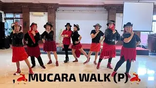 MUCARA WALK (P) Line Dance, Choreo by John Steel (aka Steve Healy) (UK), Demo : Casanova Dance (INA)