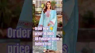summer collection 2k25 #designerlawn #luxurylawn #fabric #2025 #10,000$$ #beatiful