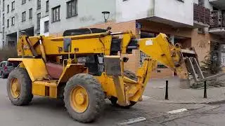 Loading a Prime mover with concrete elements.