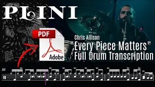 AB Drums Transcripts EP #15 - Chris Allison (Plini) - Every Piece Matters - Full Drum Transcription