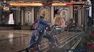 Kazuya hits Fujin