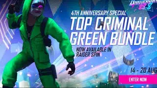 #GreenTopCriminal 💥 || #Shorts ||#FreefireIndia || Use special spin  trick🇮🇳 💥