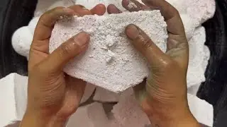 🤍 Soft Reformed Gym Chalk Crush | Powdery Gym Chalk ASMR 