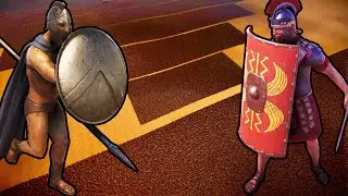 5,000,000 ROMAN SOLDIERS vs 1,000,000 SPARTANS | UEBS 2