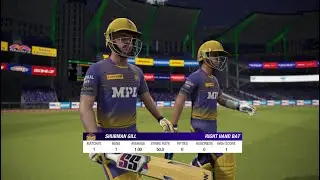 KKR Vs MI 5th T20 Match Of IPL 2021 Highlights | Cricket 19 Gameplay