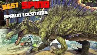 ARK: The Island | SPINOSAURUS Best Spawn Locations.