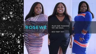 Rosewe Plus Size Try On Haul| Did they fit?