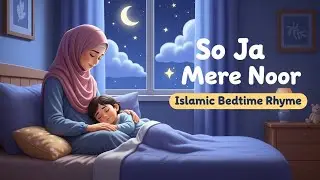 So Ja Mere Noor-e-Qalb 🌙 | Islamic Bedtime Nasheed for Kids | Muslim Lullaby Sleep Rhyme