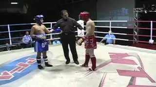 Kickboxing Darren Giestretch vs Darnell Parker Rage Fighting Series - Indestructible-