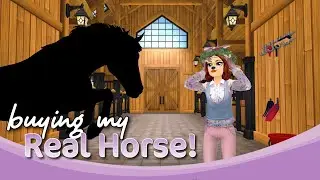 I Bought My REAL LIFE Horse in Star Stable! (ft. FACE REVEAL!)