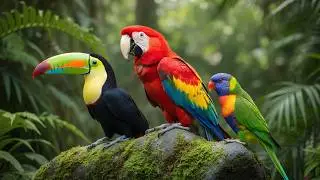 THE MOST STUNNING BIRDS 🌿 RELAXING BIRDS SOUNDS 🌿 SOOTHING PIANO MUSIC 🎼🕊️ULTIMATE RELAXATION 🌿