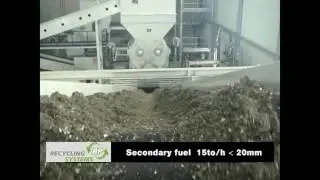 Shredding Secondary Fuel 15to/h - 20mm