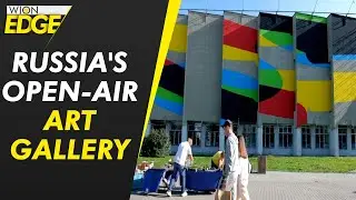 Street art festival turns Russian city into open-air art gallery