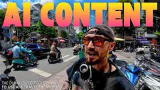 dumb AI content strategy you can use to travel the world
