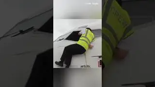 Unbelievable How pilot escape from plane ⚠️ #shorts