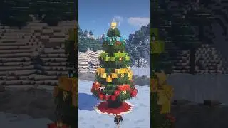 Minecraft Christmas Tree Build 🎄 | Easy Tutorial