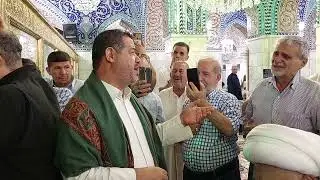 مجلس عزاء الرادود نعمان الفحام في مرقد السيدة رقية عليها السلام