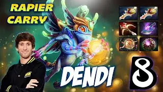 Dendi Rapier Puck [28/8/15] MEGA CARRY - Dota 2 Pro Gameplay [Watch & Learn]
