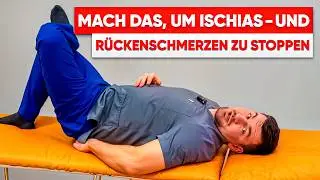 3 einfache &Uuml;bungen gegen Ischias & Schmerzen im unteren R&uuml;cken | 10 Minuten Piriformis-Entlastung
