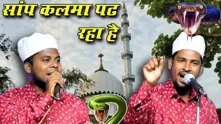 Saanp Kalma Padh Raha Hai 🐍 { Viral Kalam } Shahbaz O Gulfam | 2023 Urs Sayednapaak | Bihar