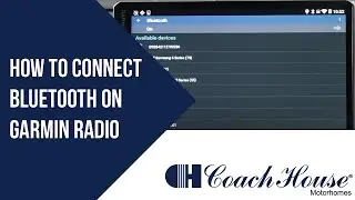 How to Connect Bluetooth on Garmin Radio | E-450 Ford Chassis Guide