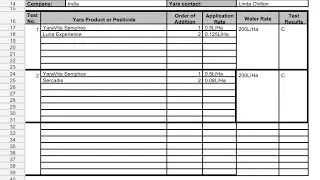 chemical compatibility test