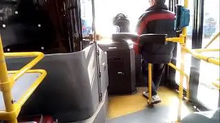 Athens bus: Small ride on a Volvo B7LA/Saracakis