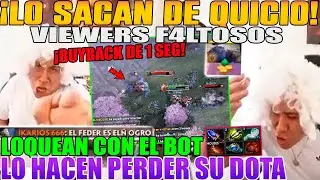 LO SACAN DE QUICIO!! MACARIUS VOLANDO EN SU DOTA, POR VIEWERS F4LT0SOS, QUE LO LOQUEAN CON EL BOT