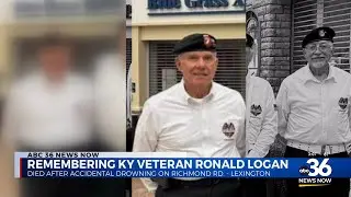 Remembering Kentucky veteran Ronald Logan, who died after accidental drowning 061424