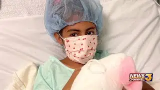 Meet Kieran: Local 9-year-old girl battling Non-Hodgkin's lymphoma