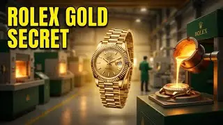 Inside the Rolex Gold Factory - How $50,000 Luxury Watches Are Made