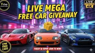 CPM LIVE: MEGA FREE CARS GIVEAWAY! 🎁 20+ WORLD SELL & COIN CARS | JOIN NOW! 🚗💨