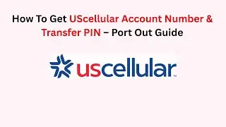 How To Get UScellular Account Number & Transfer PIN &ndash; Port Out Guide