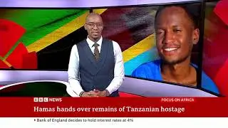 Hamas return the body of Tanzanian hostage Joshua Mollel - BBC News