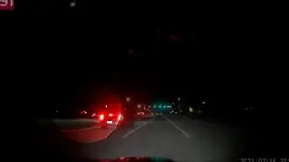 Elderly woman injured in hit and run crash captured on dash cam