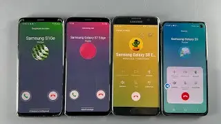Incoming Calls Samsung Galaxy S8 + Samsung Galaxy S9 + Samsung Galaxy S7 + Samsung Galaxy S10e
